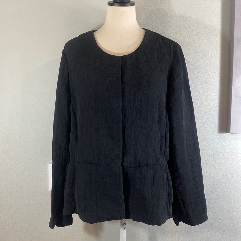 Eileen Fisher Black Jacket